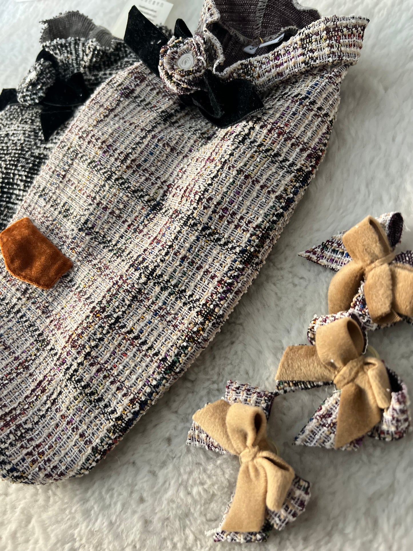 Sweatshirt Special Tweed  Beige