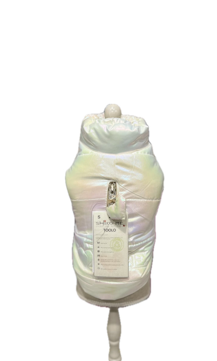 Piumino Toolo Oleografic White