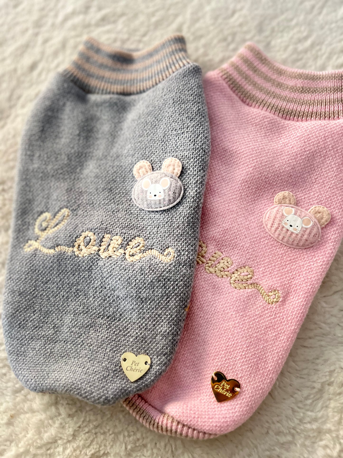 Mouse in Love Pull Grigio