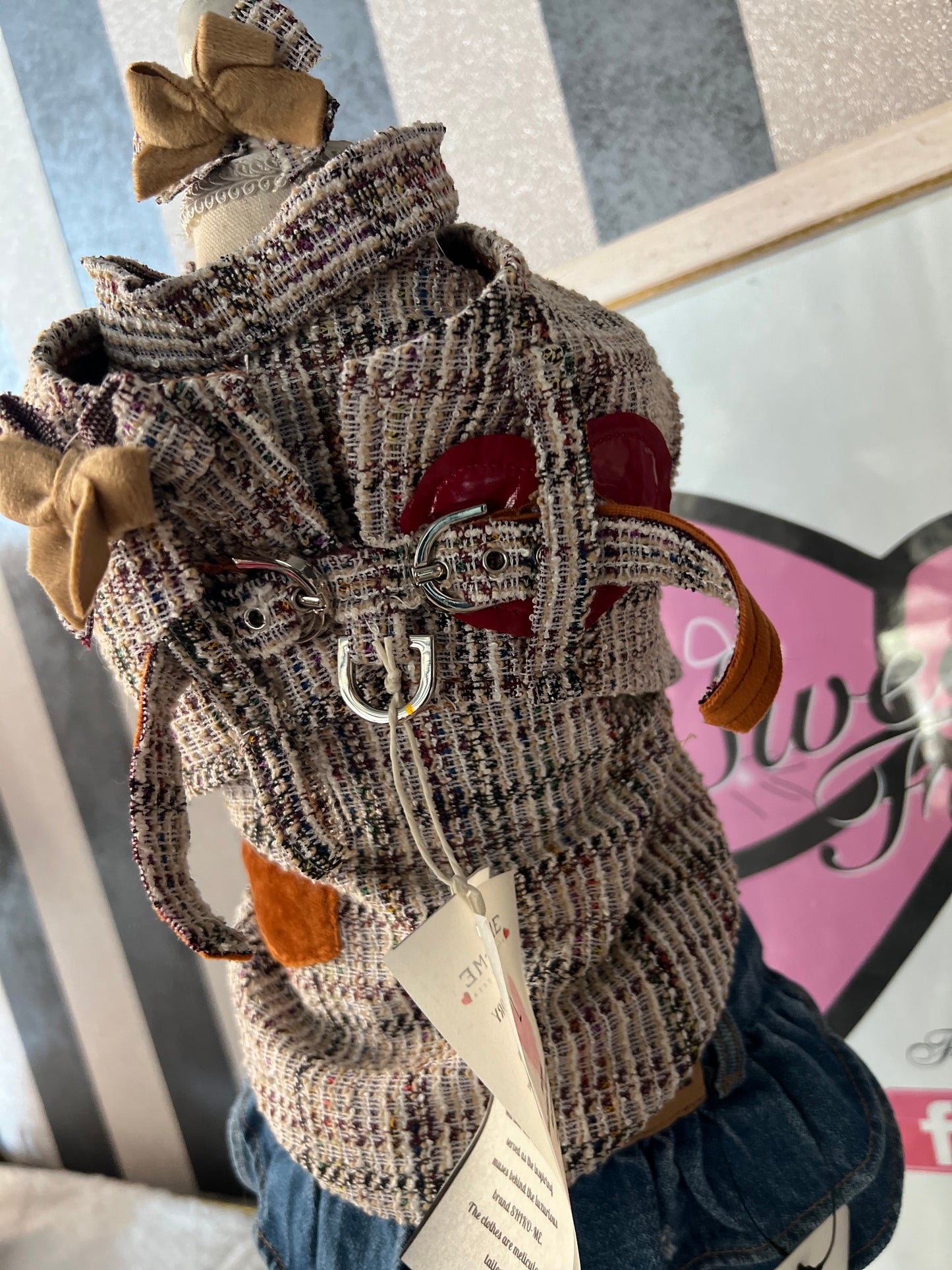 Sweatshirt Special Tweed  Beige