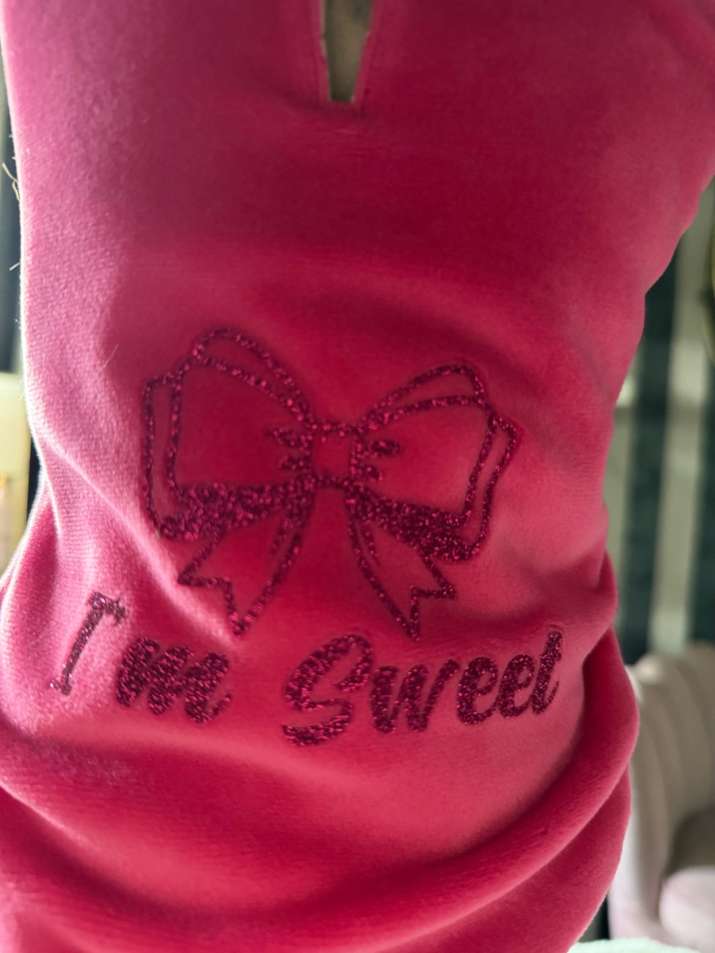 Coat VELVET TOUCH Fuxia