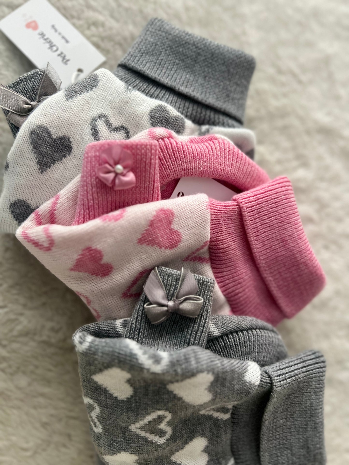 Sweet Harts Pull Bianco/Rosa