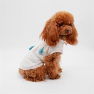 T-shirt TASSEL DROP White