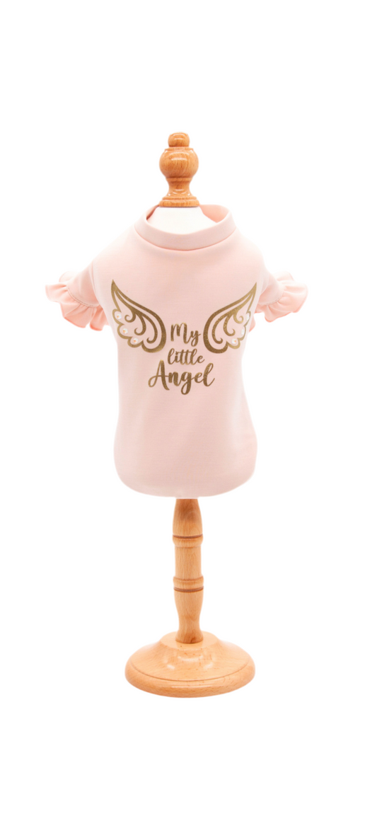 (Copia) T-shirt ANGEL WINGS Pink Gold