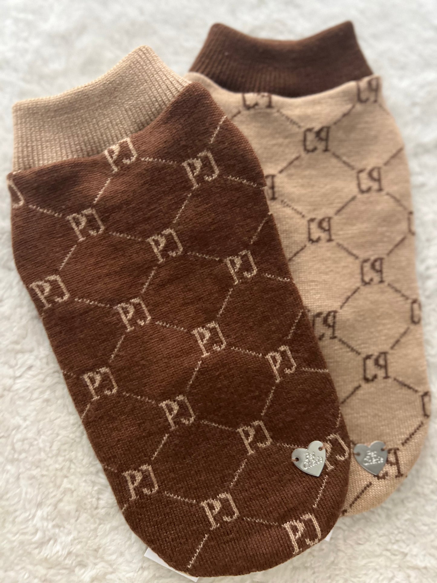 Logo Jacquard Pull Camel
