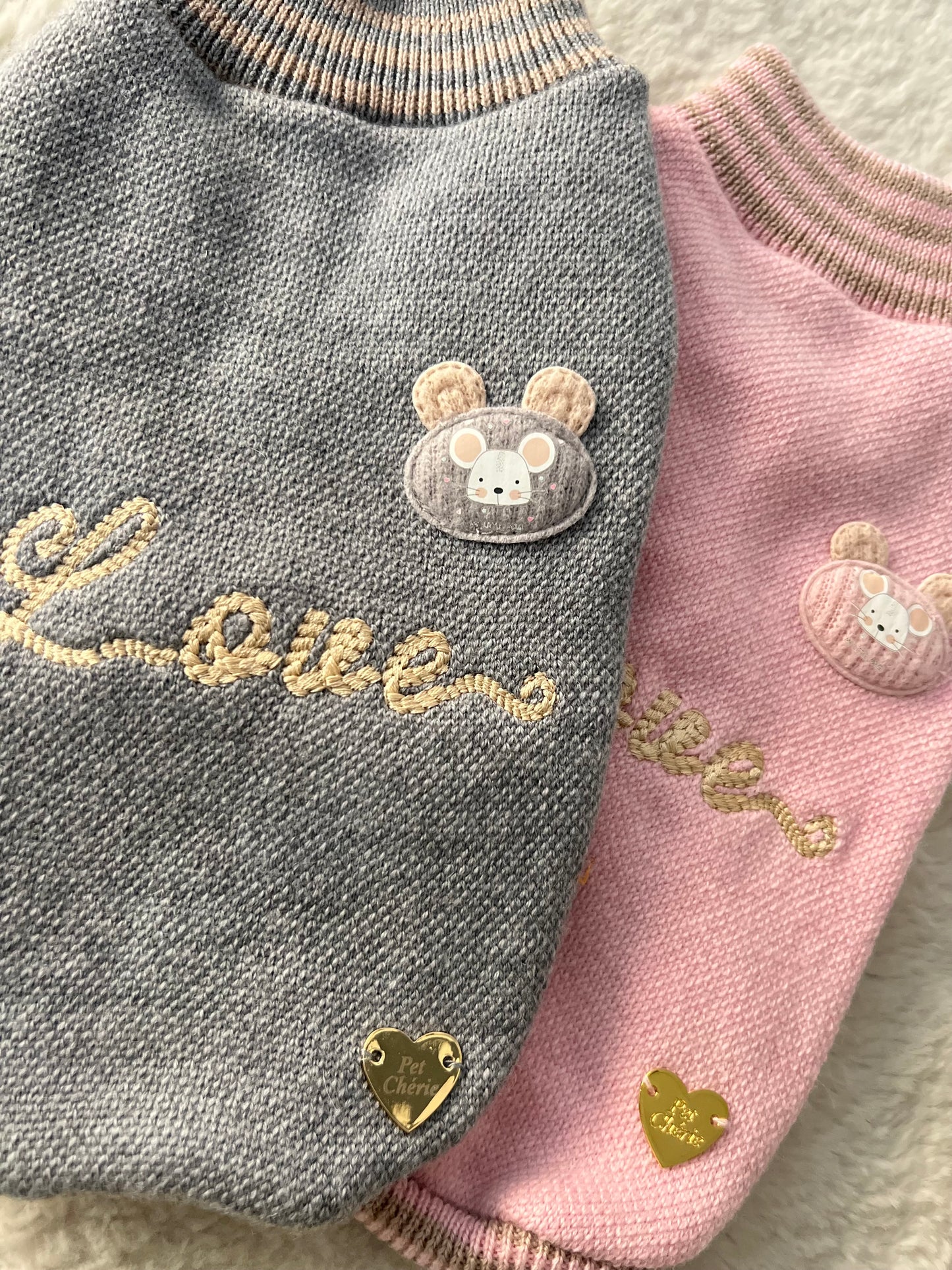 Mouse in Love Pull Grigio