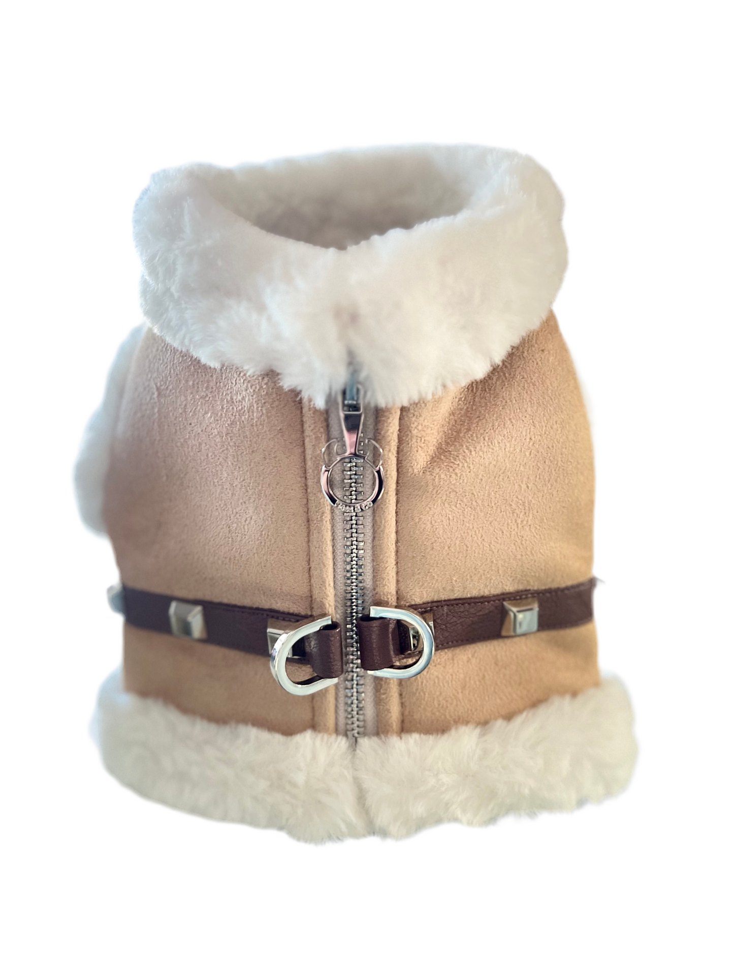 Harness Shearling Beige