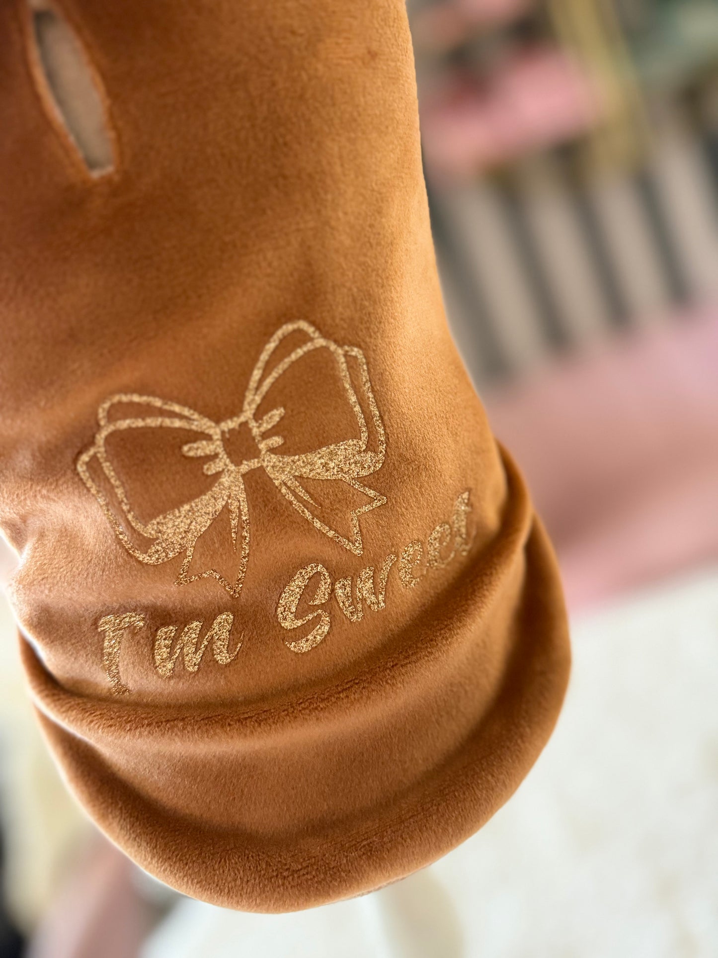 Coat SPECIAL VELVET TOUCH Brown