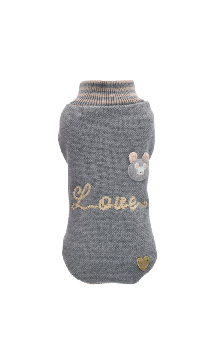 Mouse in Love Pull Grigio