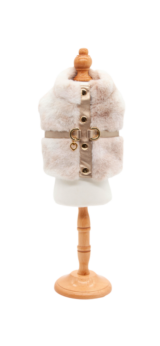 Fit Harness FLUFFY Tie Dye Beige