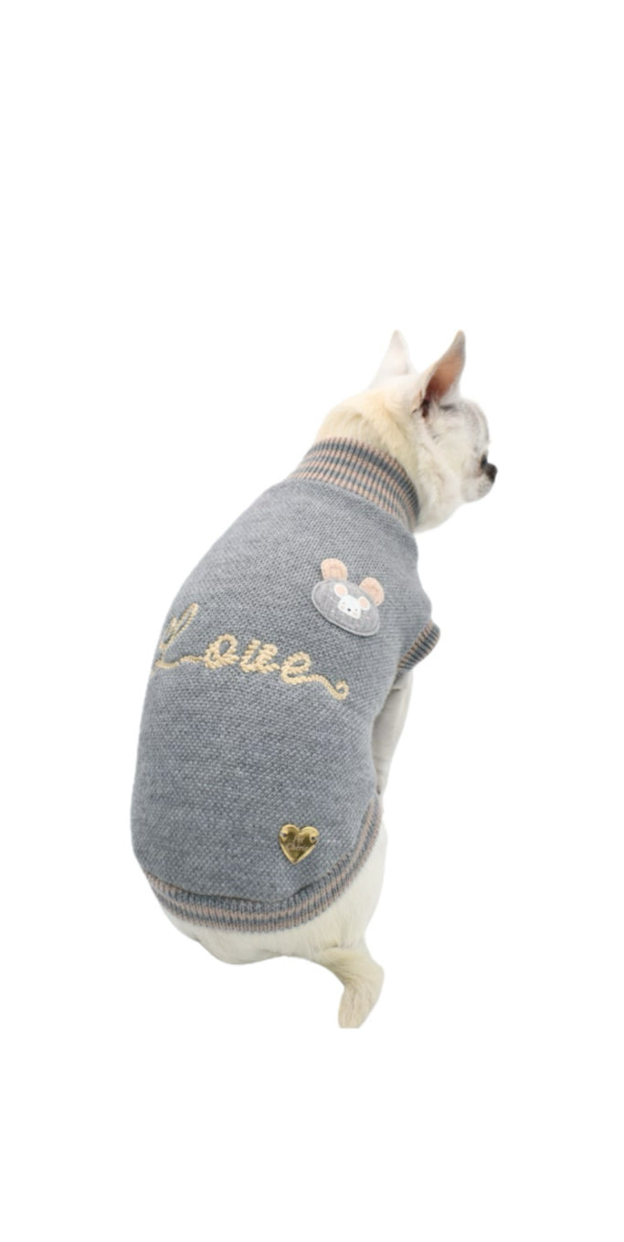 Mouse in Love Pull Grigio