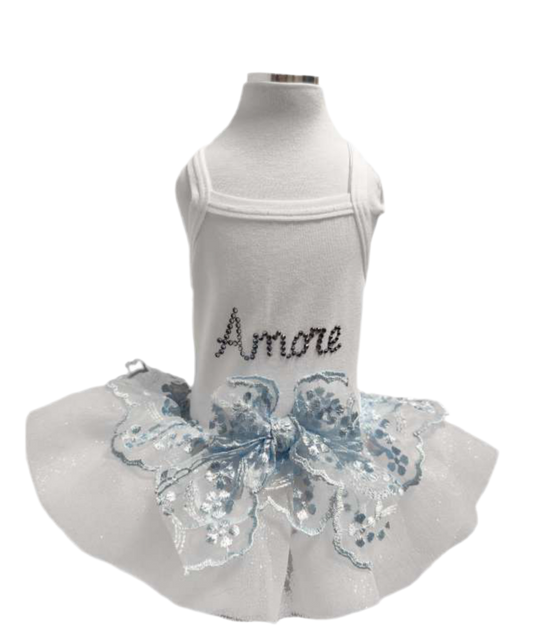 Primavera  Dress Azzurro