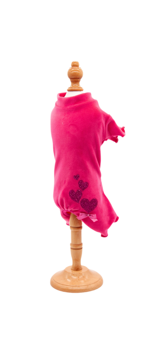 Slim Fit BORN TO SHINE Fuxia