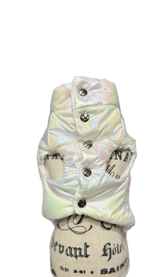 Piumino Toolo Oleografic White