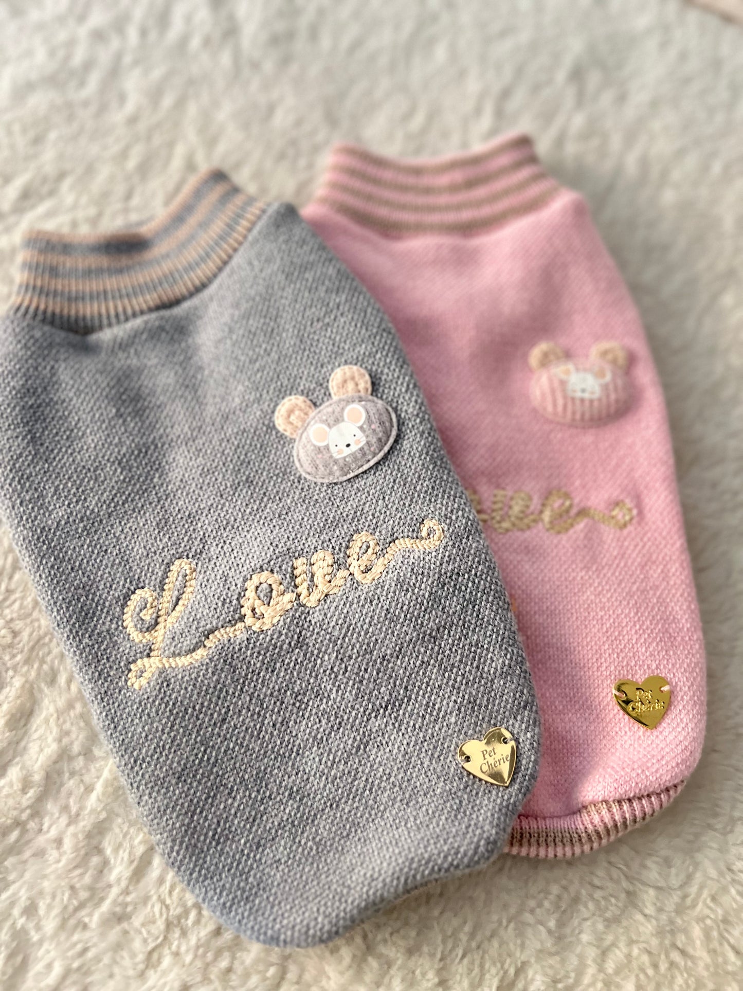 Mouse in Love Pull Grigio