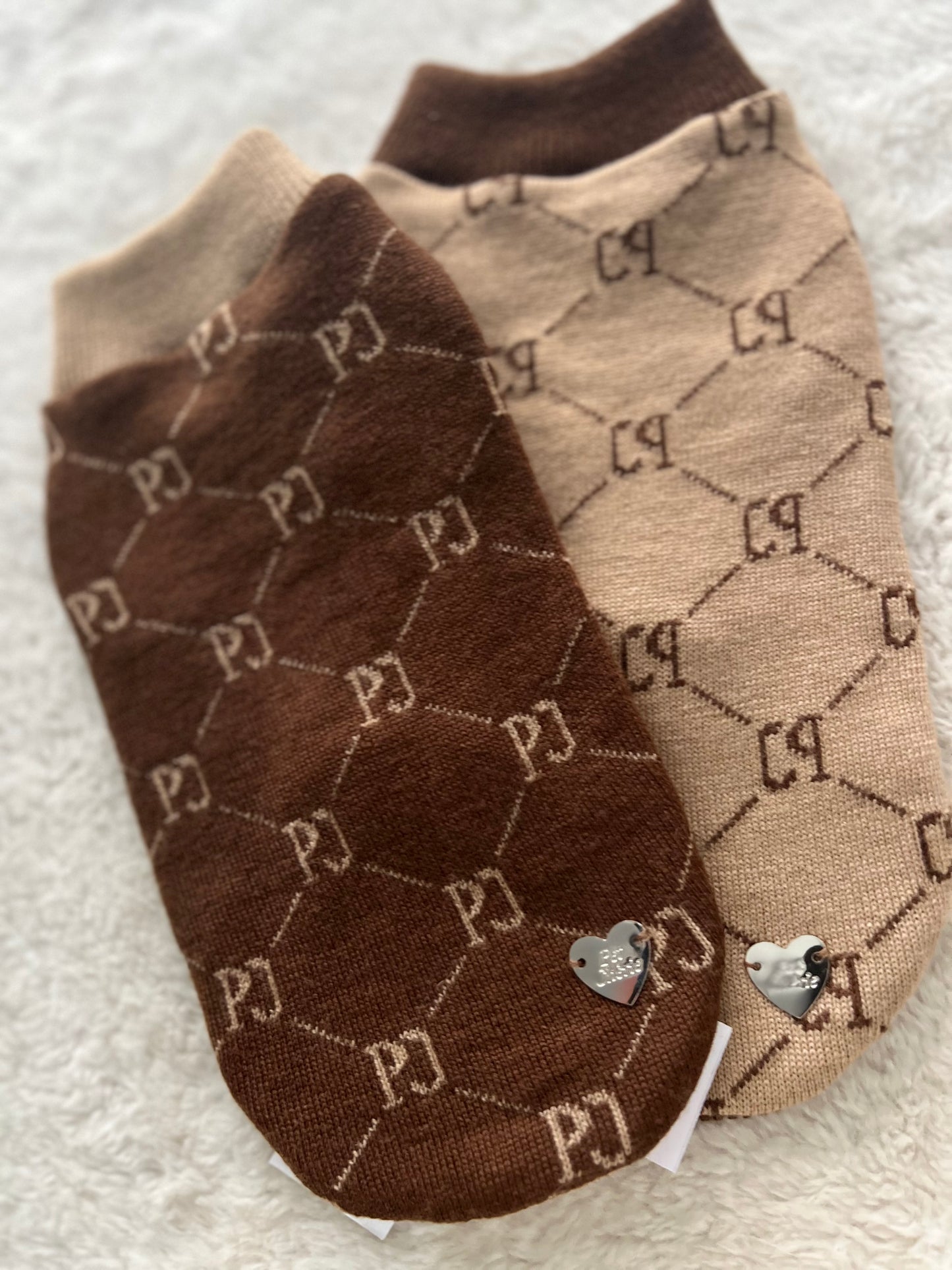 Logo Jacquard Pull Camel