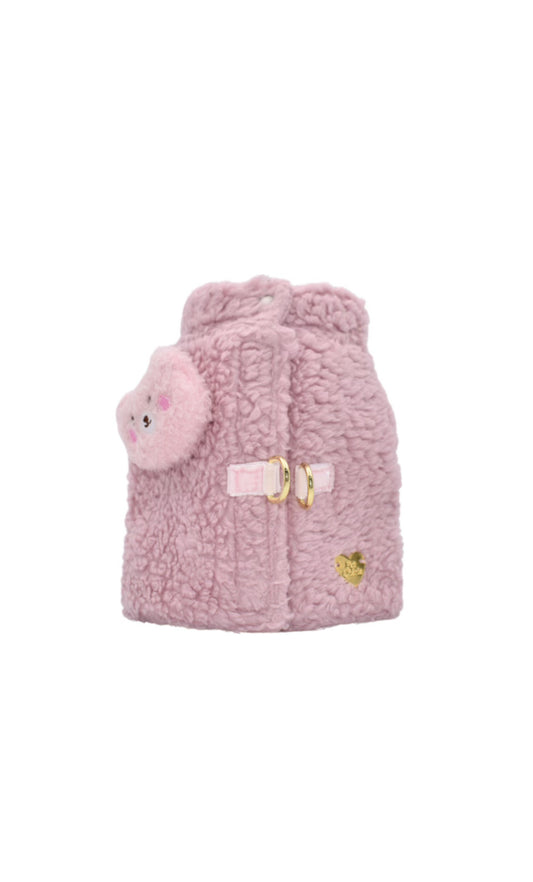 Teddy Bear Cotton Harness Rosa