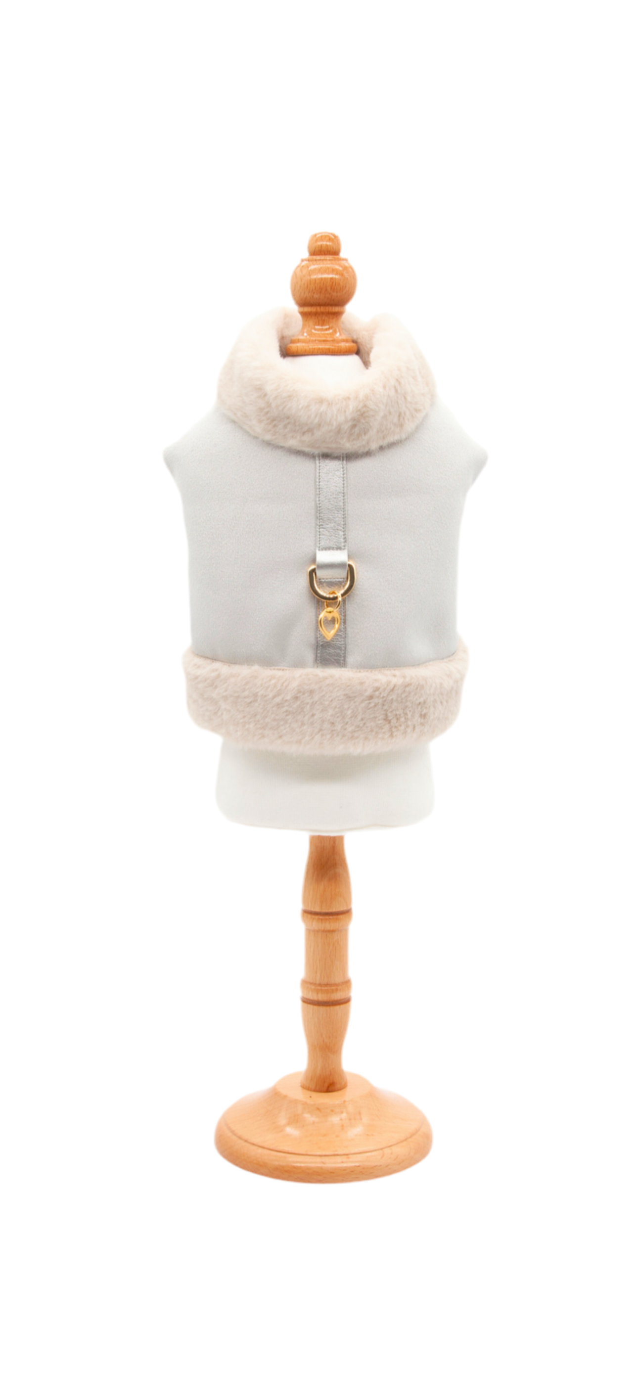 Harness Shearling TWEEN Grey Silver