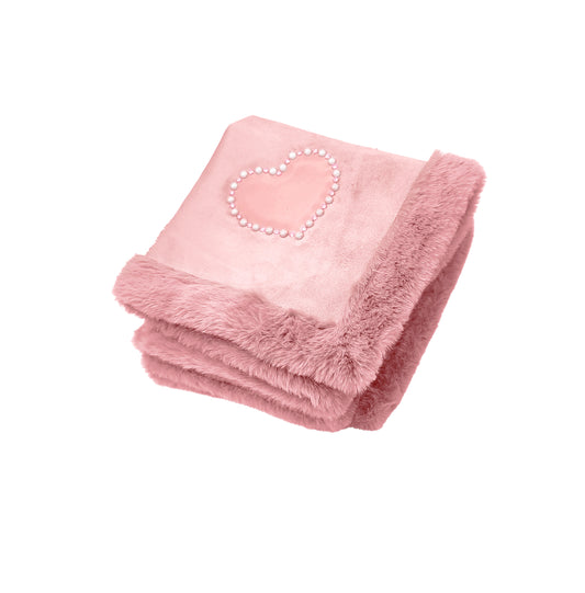 Blanket Shirley Tween : Powder Rose