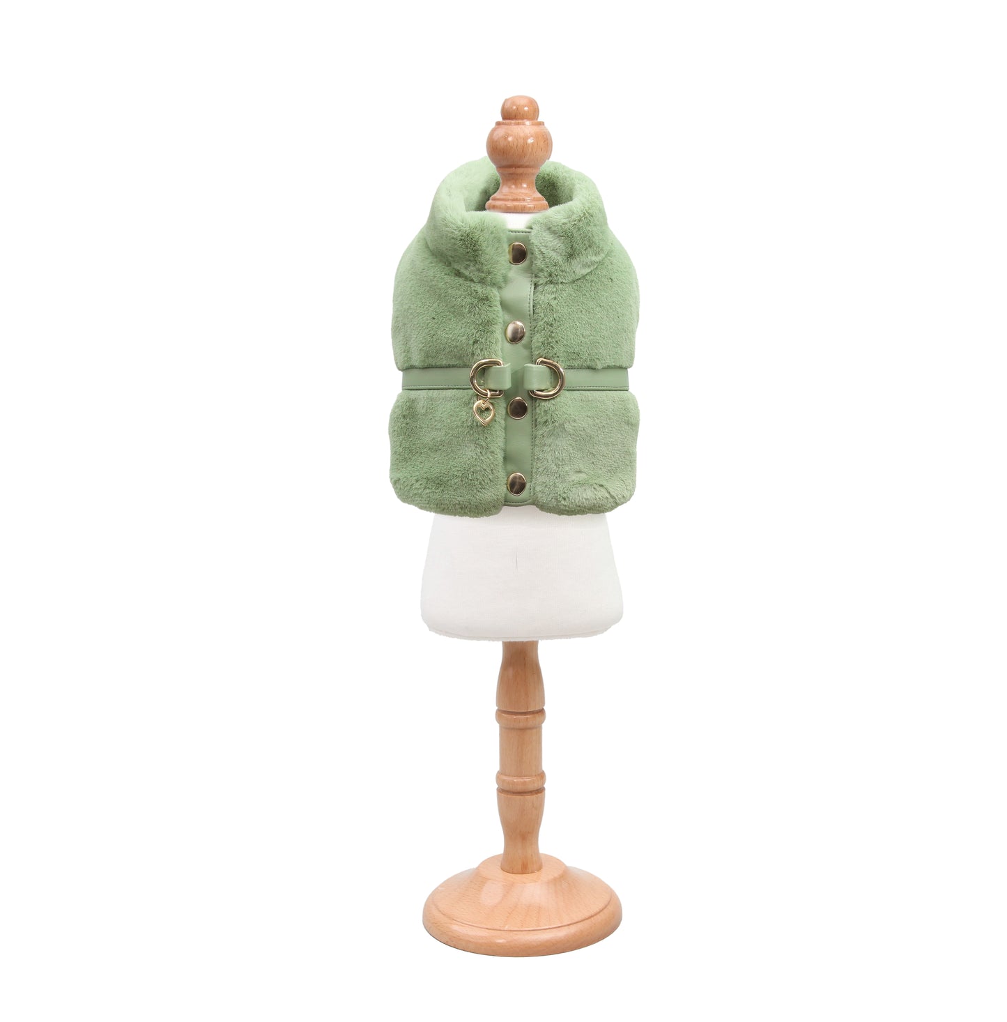 Harness Fit Fluffy : Verde Reseda