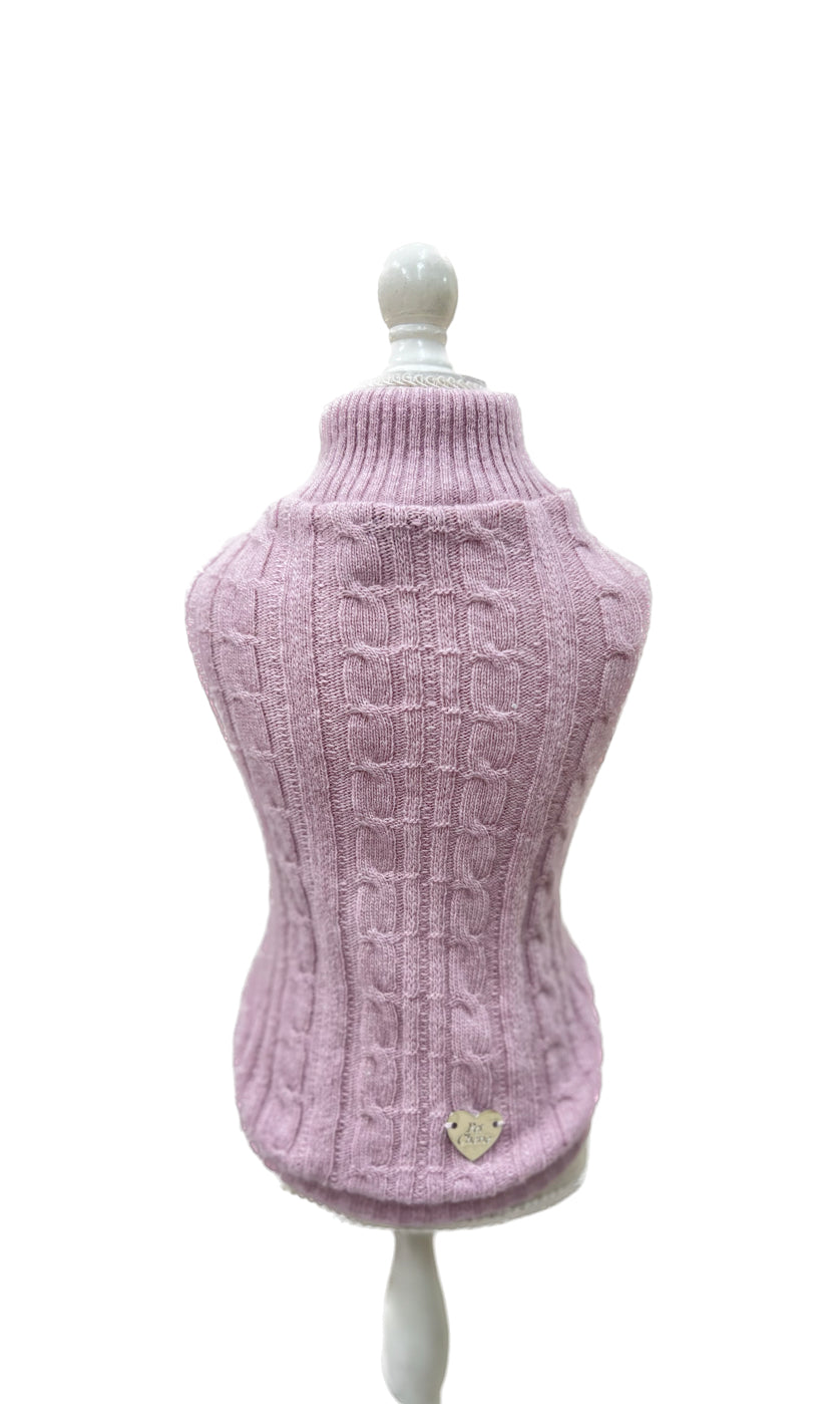 Pull Treccia Malva