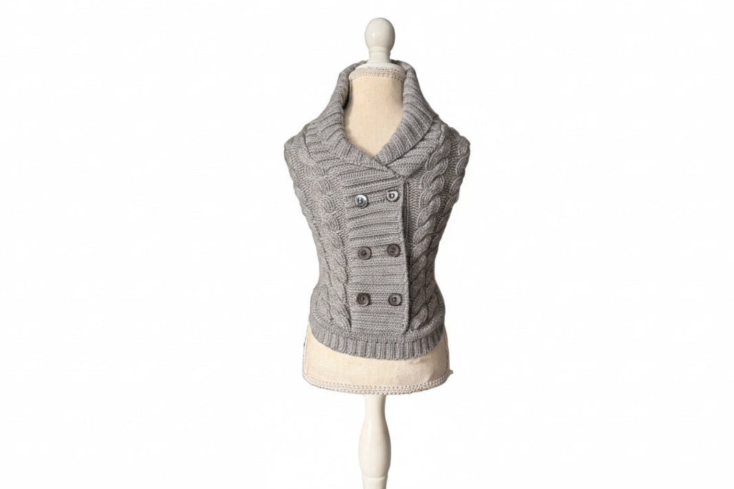 Cardigan Teddy Grigio