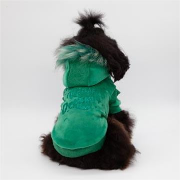 Coat VELVET TOUCH Green