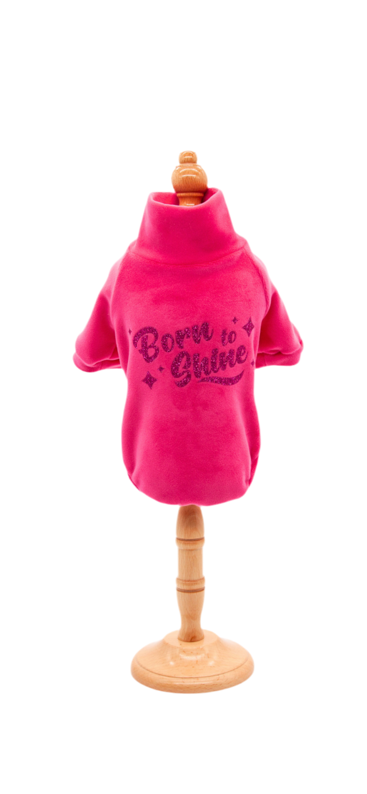 T-Shirt BORN TO SHINE Fuxia