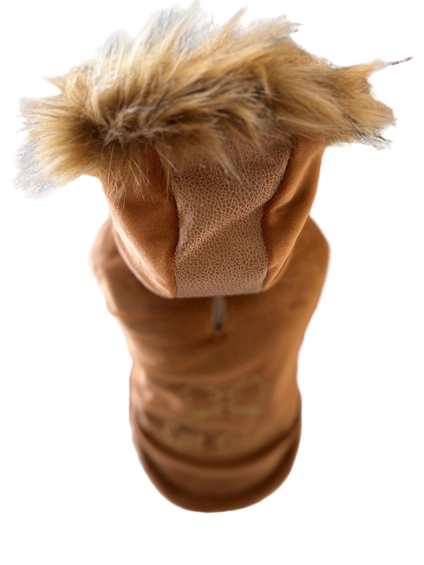 Coat SPECIAL VELVET TOUCH Brown