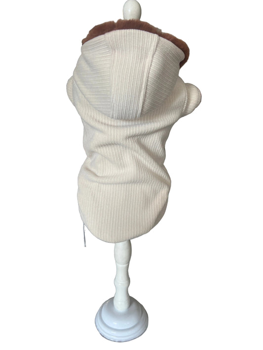 Felpina velluto Beige