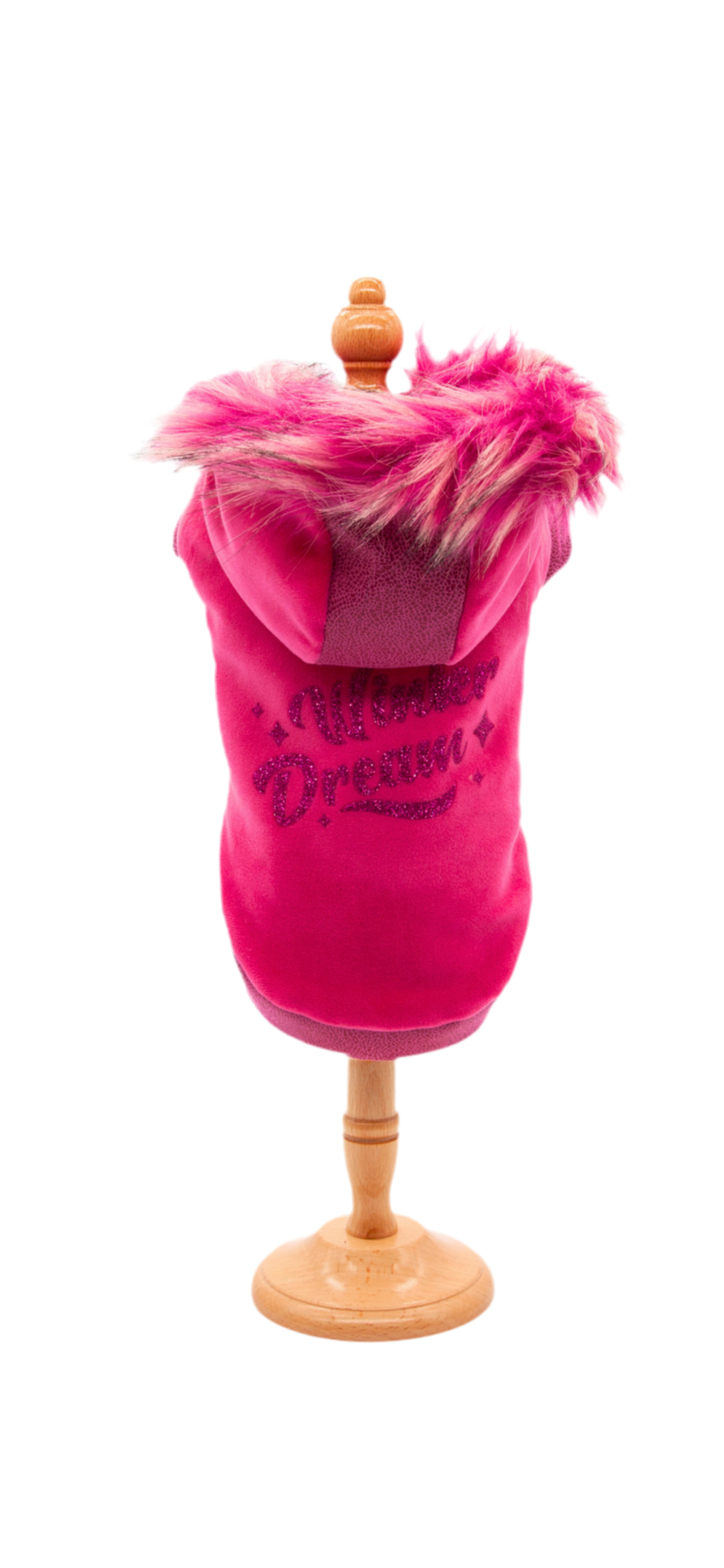 Coat VELVET TOUCH Fuxia