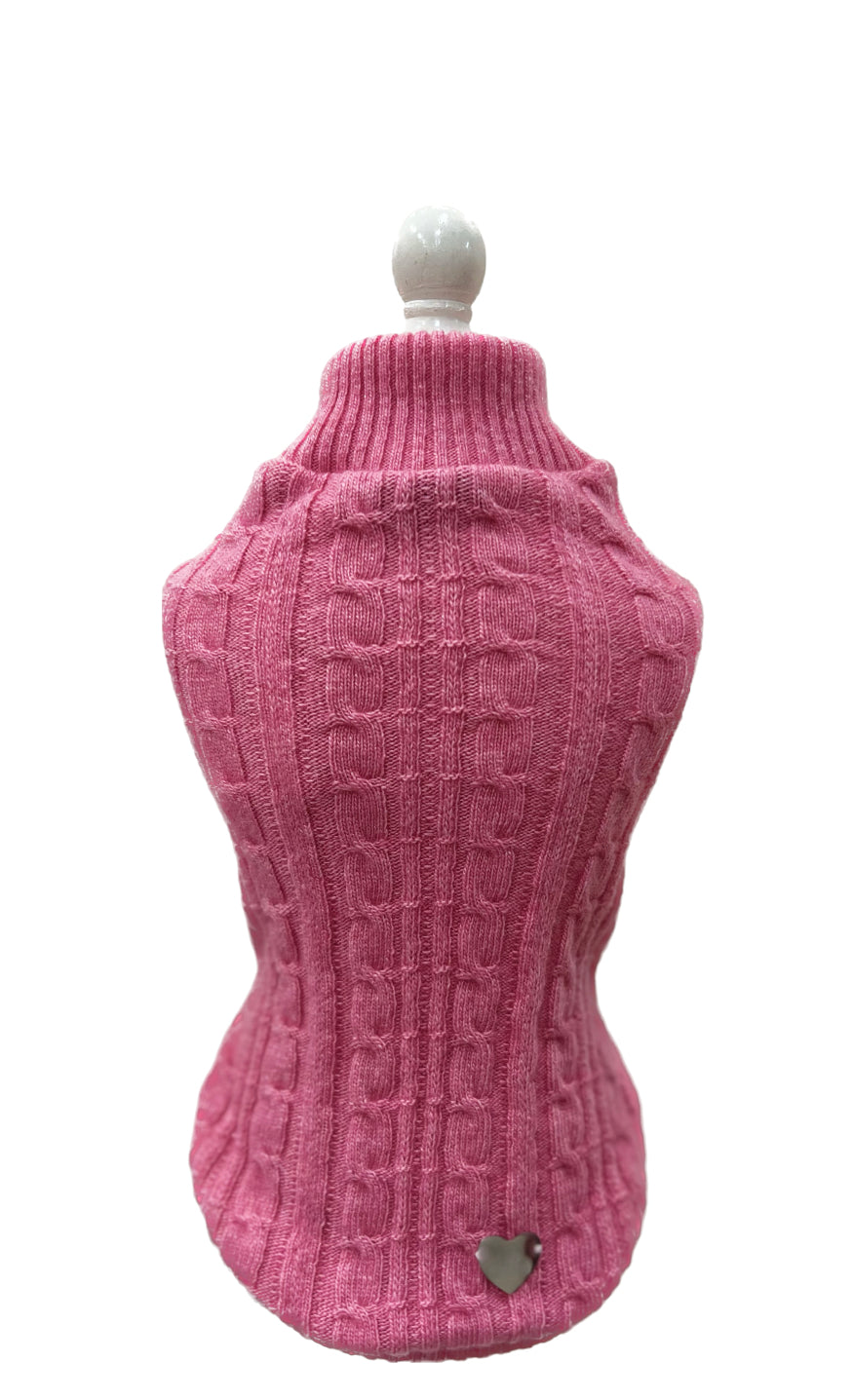 Pull Treccia Magenta