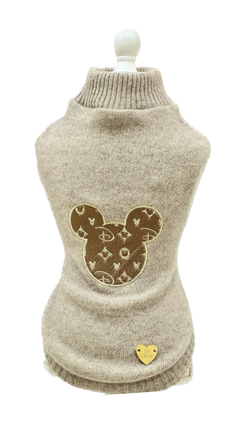 Pull Michey Mouse Beige