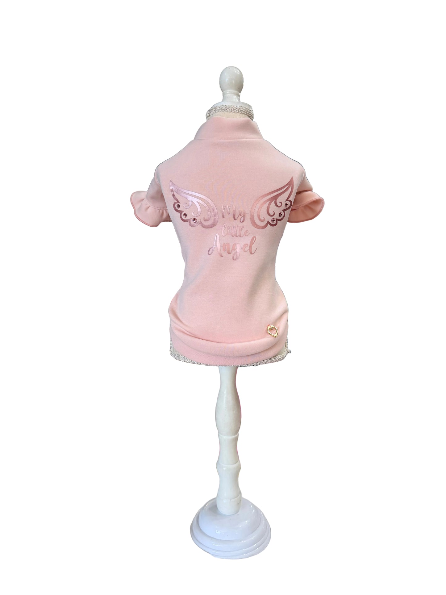T-shirt ANGEL WINGS Pink Rose Gold