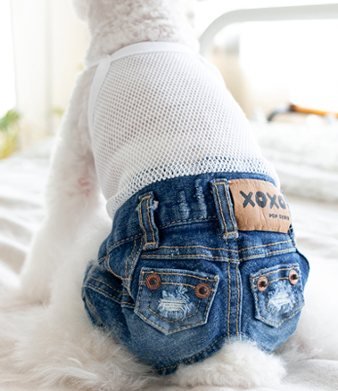 Pop Denim Pants