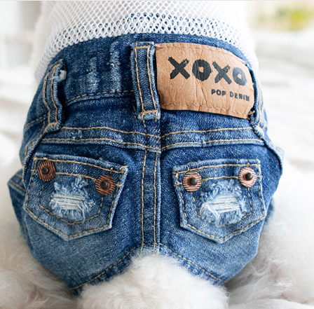 Pop Denim Pants