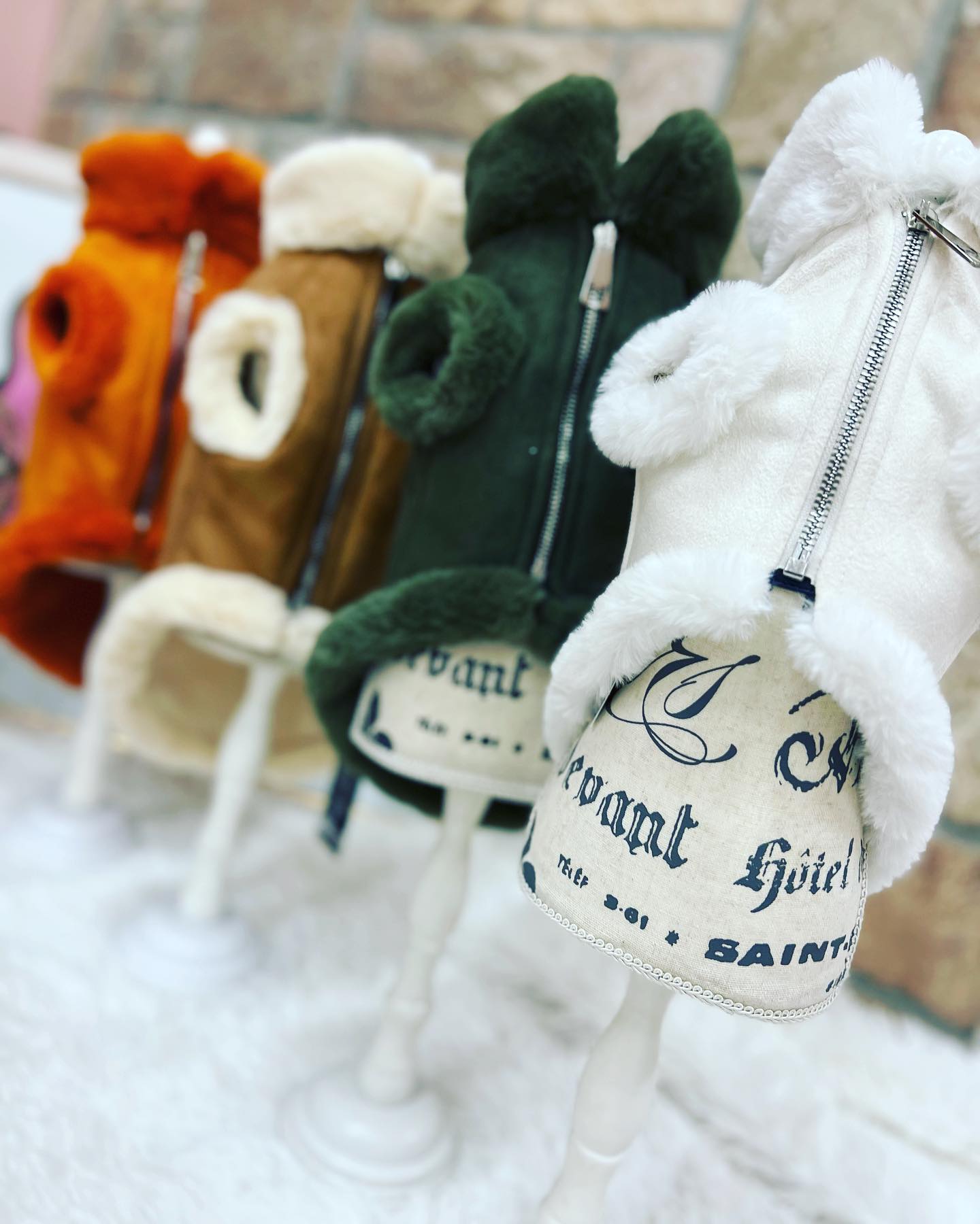 Shearling Arancio