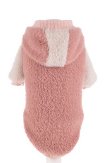 Felpa FurFur cappuccio Rosa