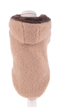 Felpa Teddy Cappuccio Beige