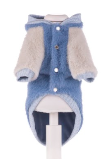 Felpa FurFur cappuccio Azzurro