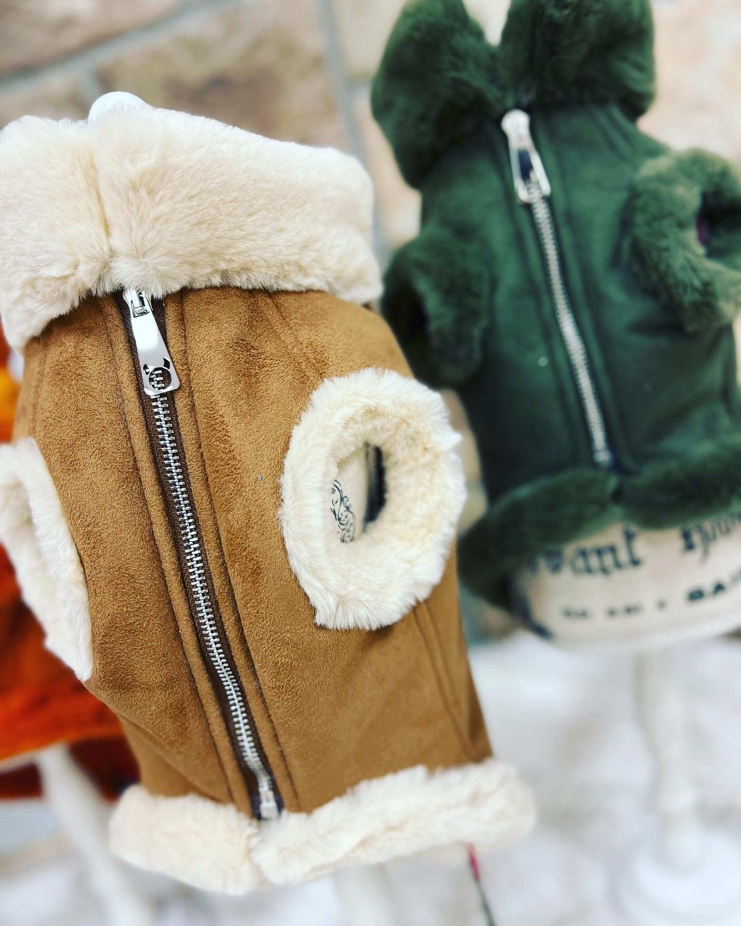 Shearling Verde